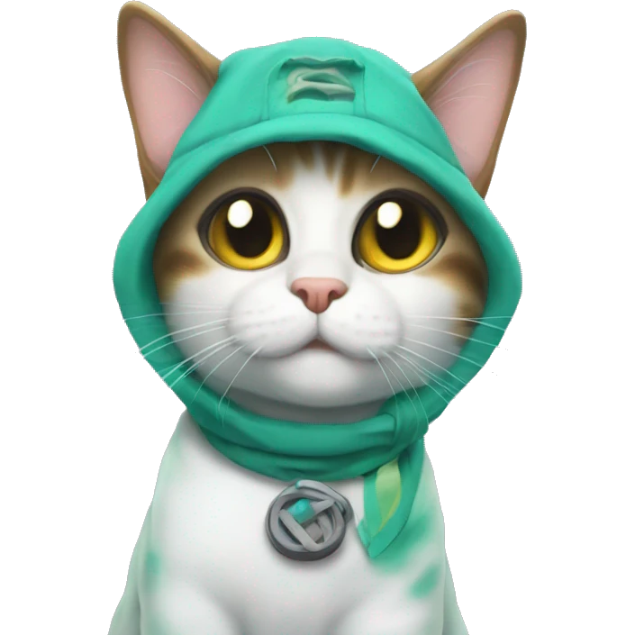 Baja blast cat emoji