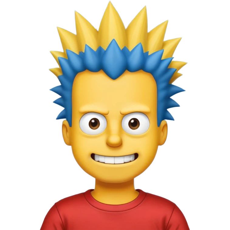 Барт из симпсонов emoji
