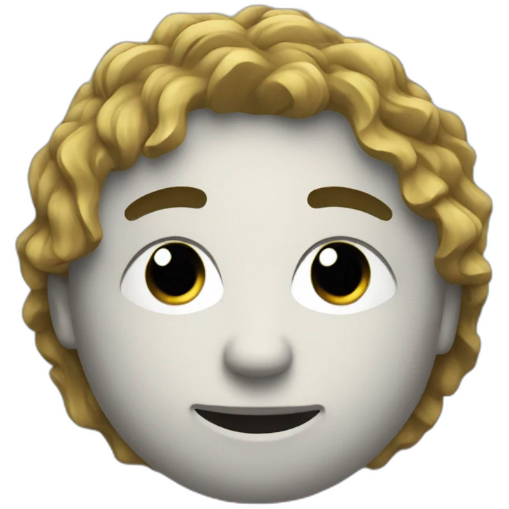 Cryptocurrency character emoji