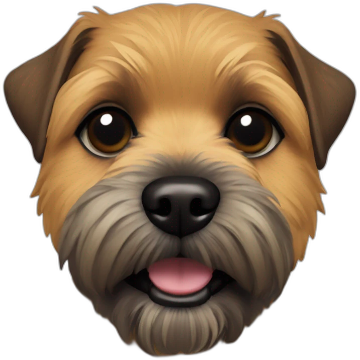 Border terrier emoji