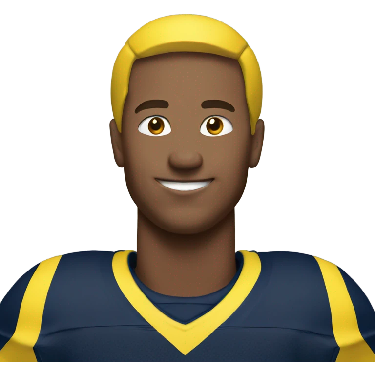 Michigan football emoji