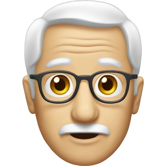 old white man emoji