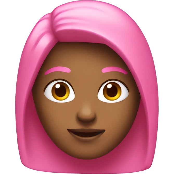 Pink emoji