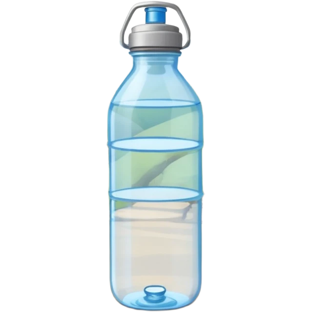 Water bottle for hiking emoji