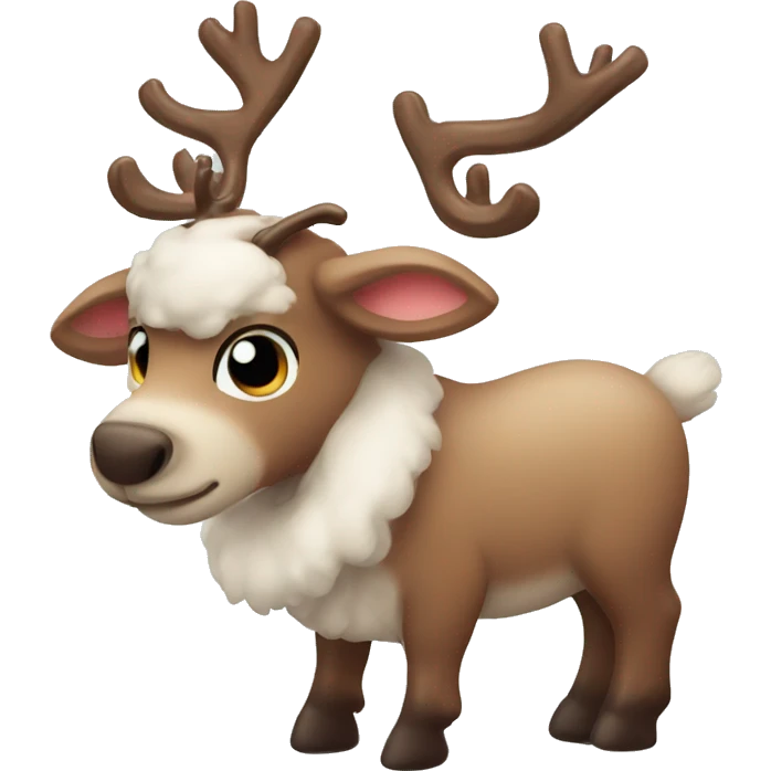 cute reindeer  emoji