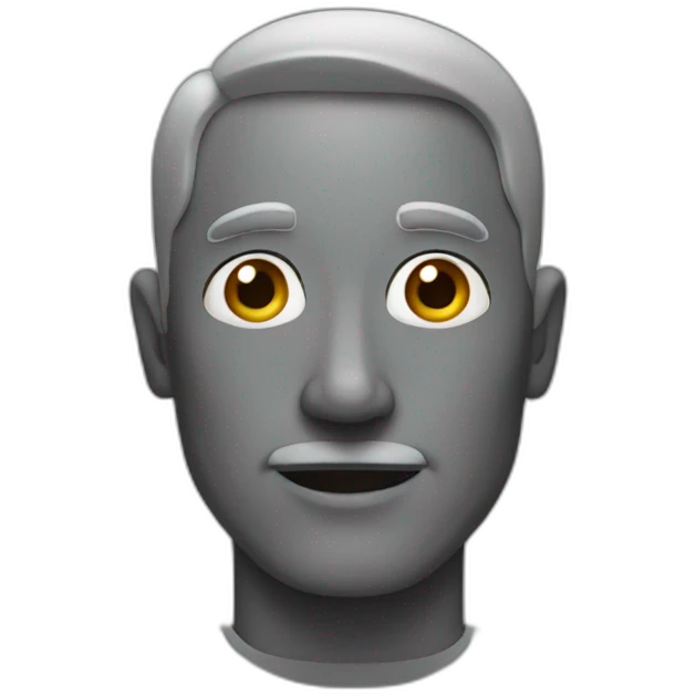 grey man emoji