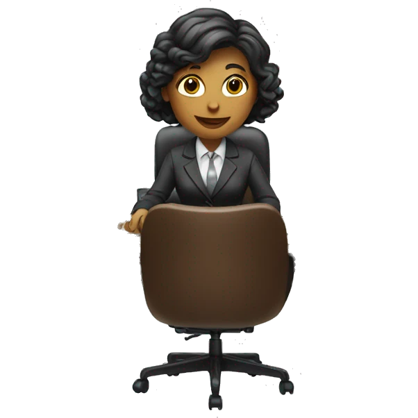 secretary at a desk emoji