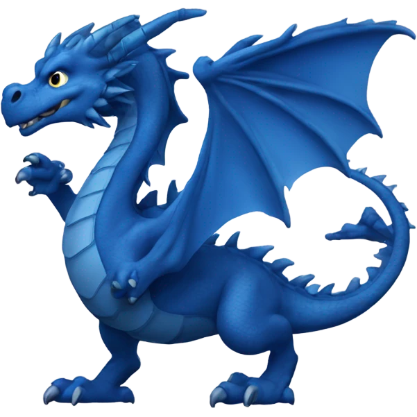 royal blue dragon for porto fc emoji