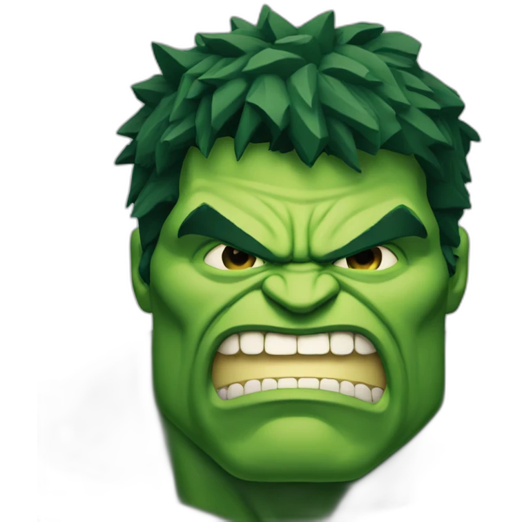 Hulk-head emoji