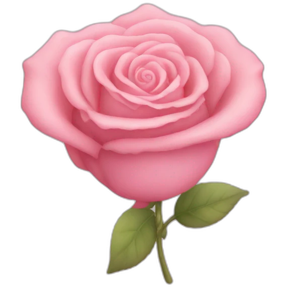 Coeur rose pastel emoji