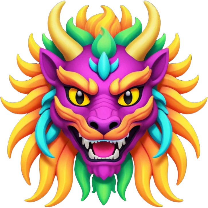 ketzalcoalt colores neon  emoji