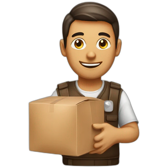 coffee bag deliveryguy emoji