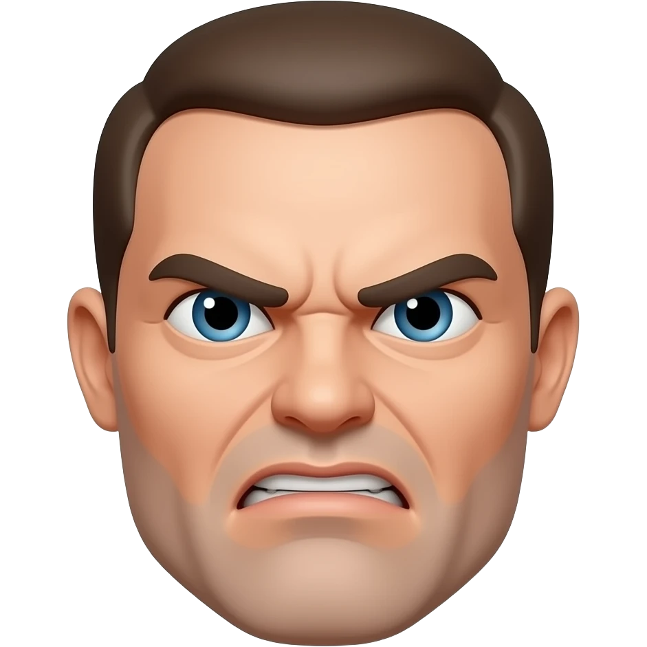 cara de odeio emoji