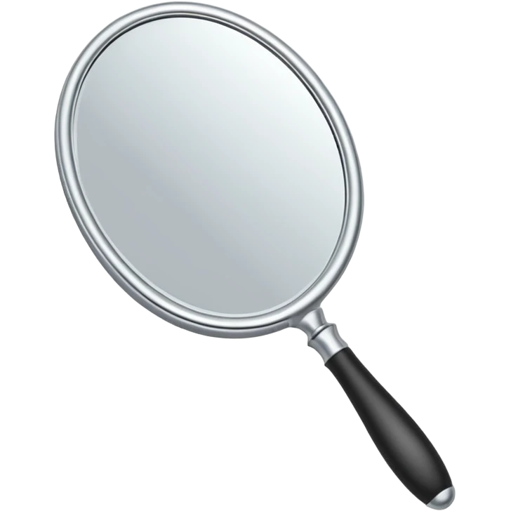 Handheld mirror emoji