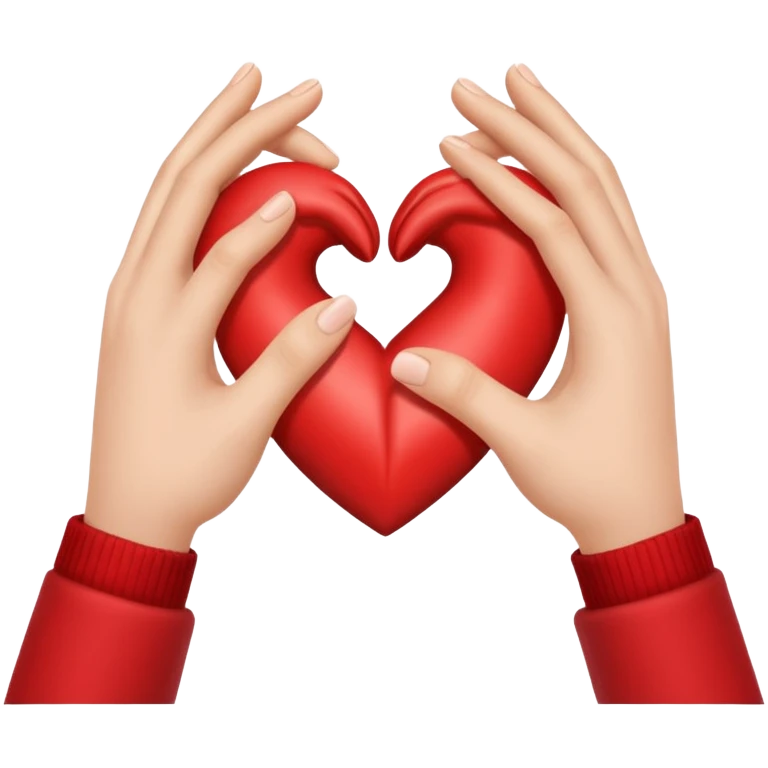 hands heart emoji