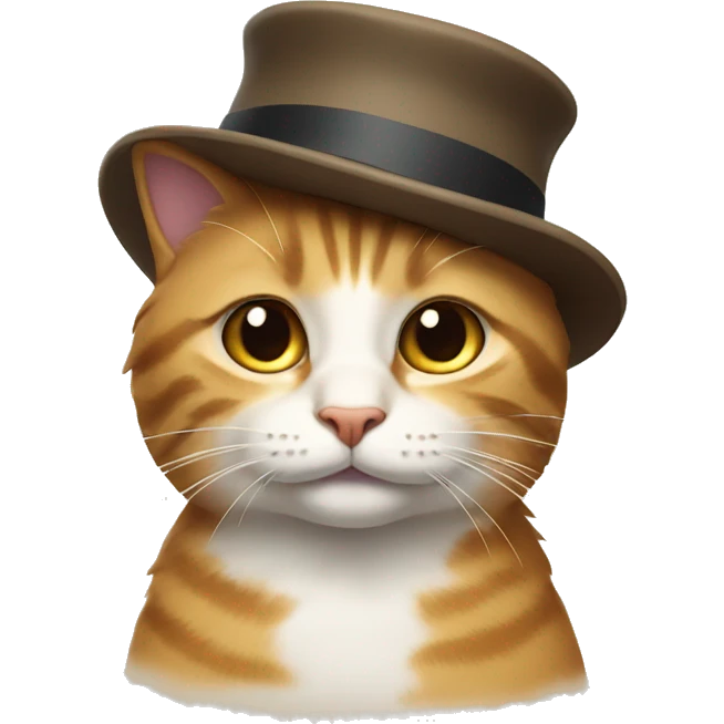 cat with hat emoji