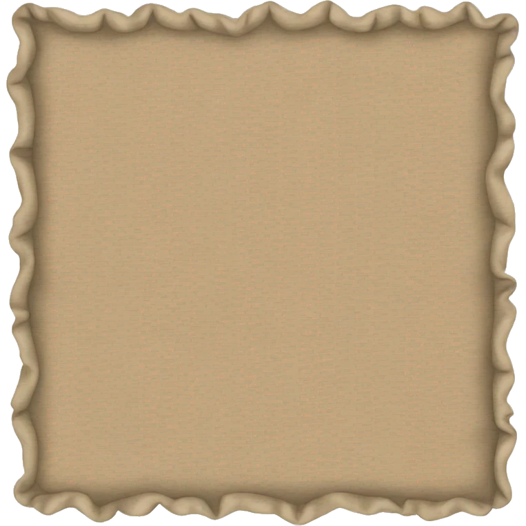 Beige blanket emoji