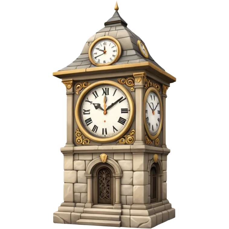 make an emoji which are a clock tower emoji