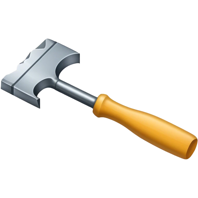 A chisel emoji