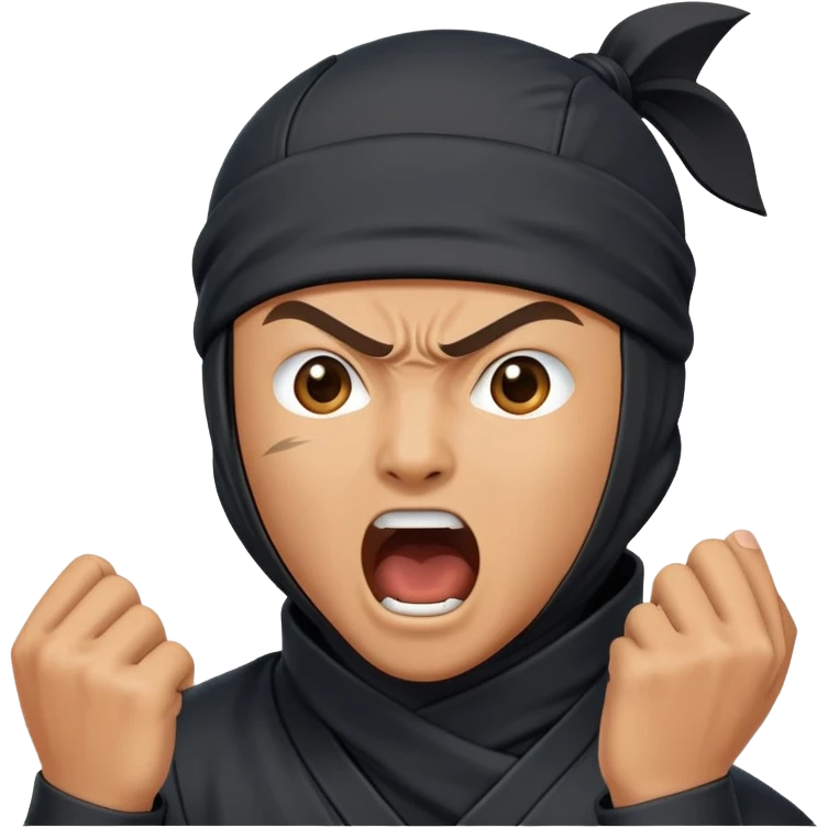 Twitch streamer Ninja yelling emoji