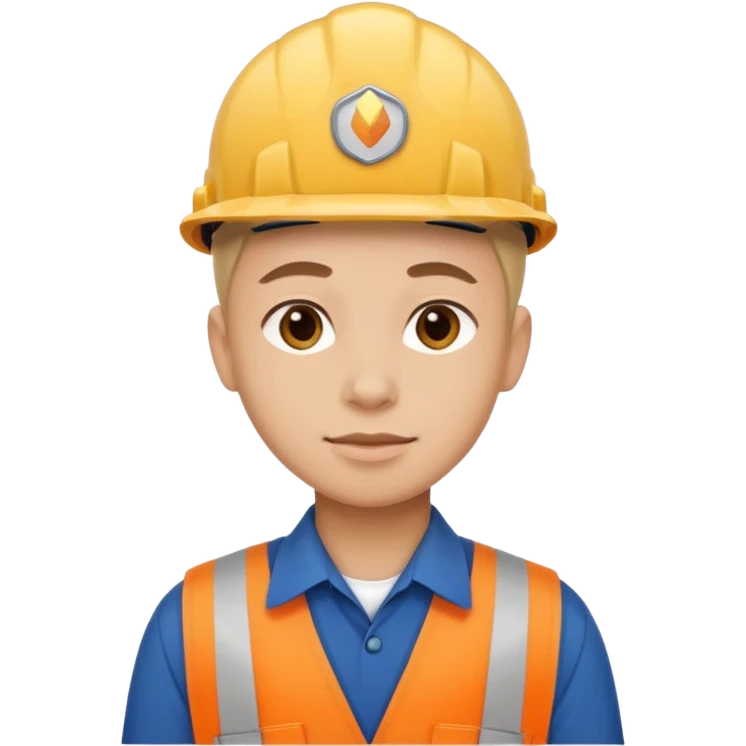 worker, company staff emoji