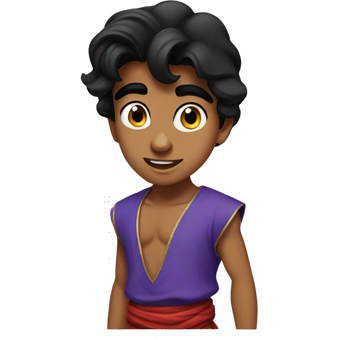 Young Aladdin  emoji