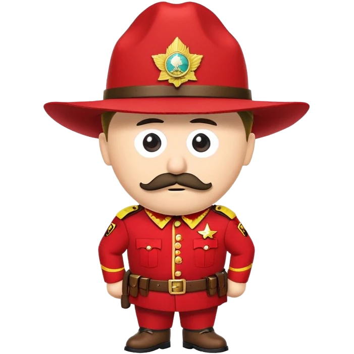 southpark canadian mounti emoji