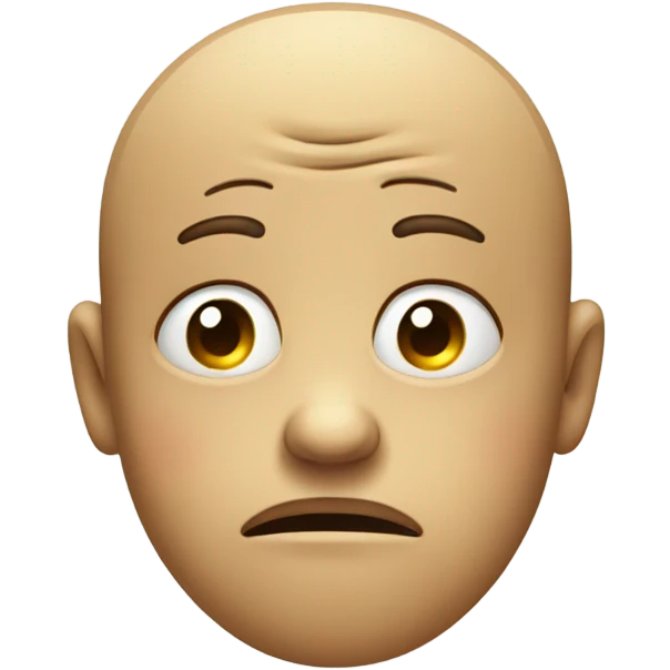 Sad face crying emoji