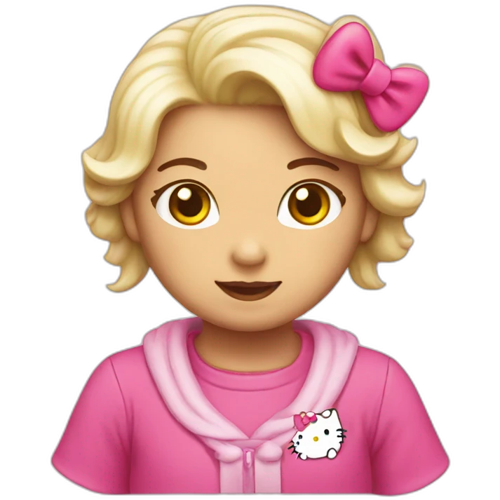 Hello kitty emoji