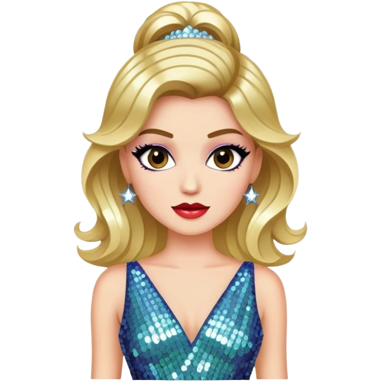 Sassy popstar emoji