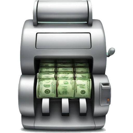 money maker machine emoji