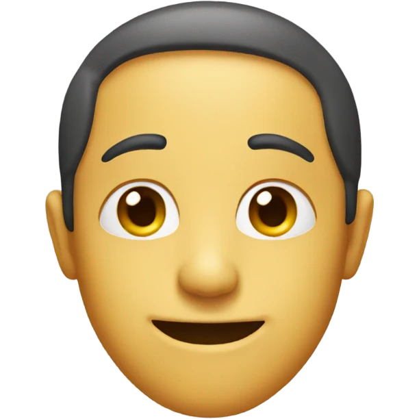 Half smile emoji