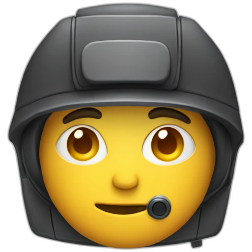 Camera headed man emoji