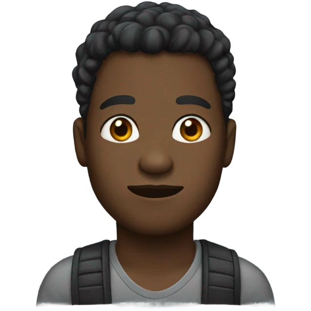 Black person emoji