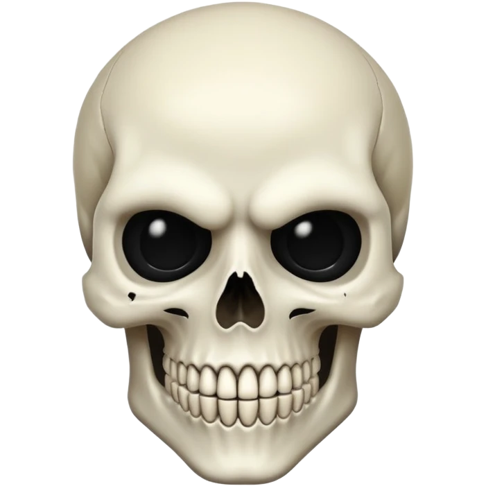 skull face emoji