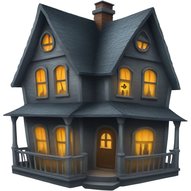 Haunted house emoji