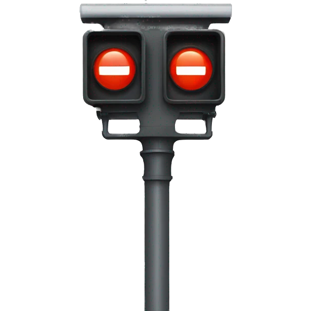 train signal light emoji