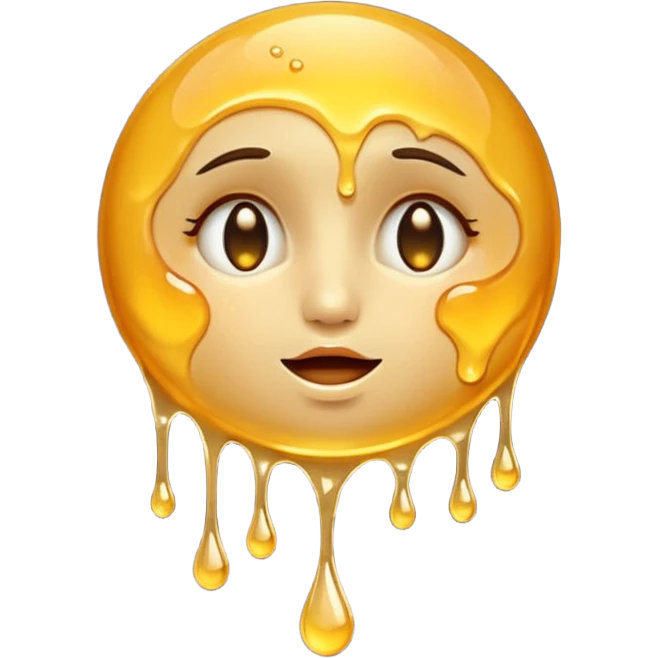 moon covered in honey emoji