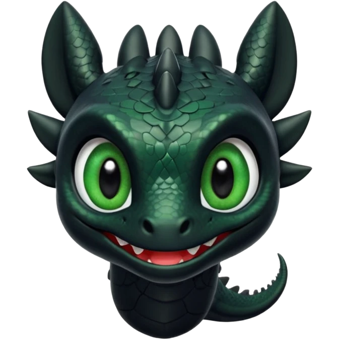 Dragón chimuelo emoji