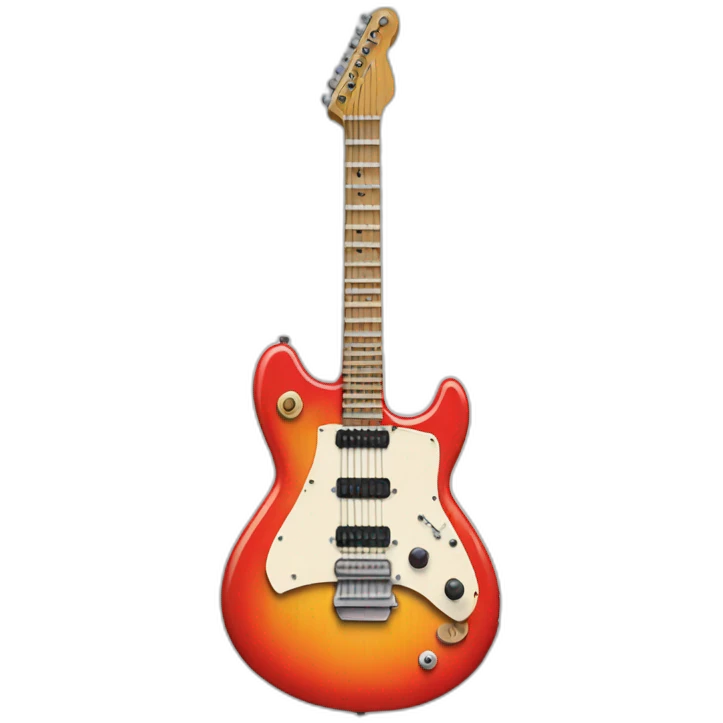van halen guitar emoji