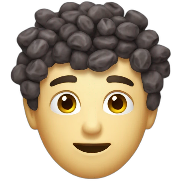 dried raisin emoji