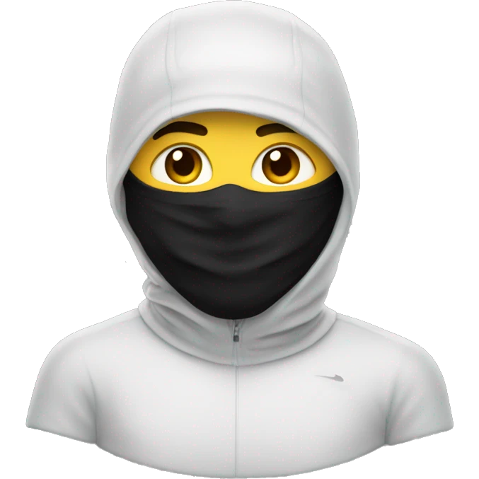  Boy in balaclava Nike tech emoji