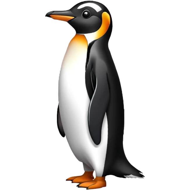  Pixel art, simple, penguin emoji