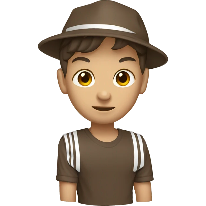 Adidas broom brown emoji