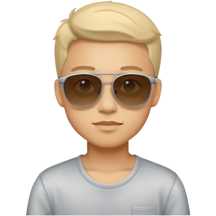 cool solo boy with shades emoji