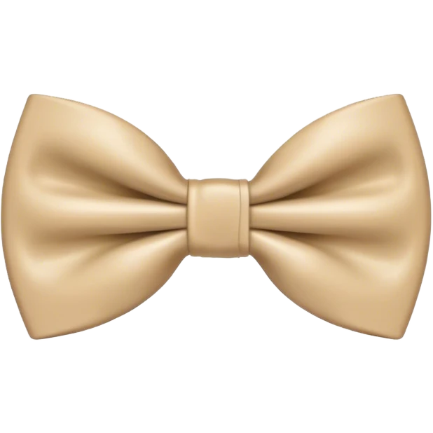 noeud papillon beige  emoji