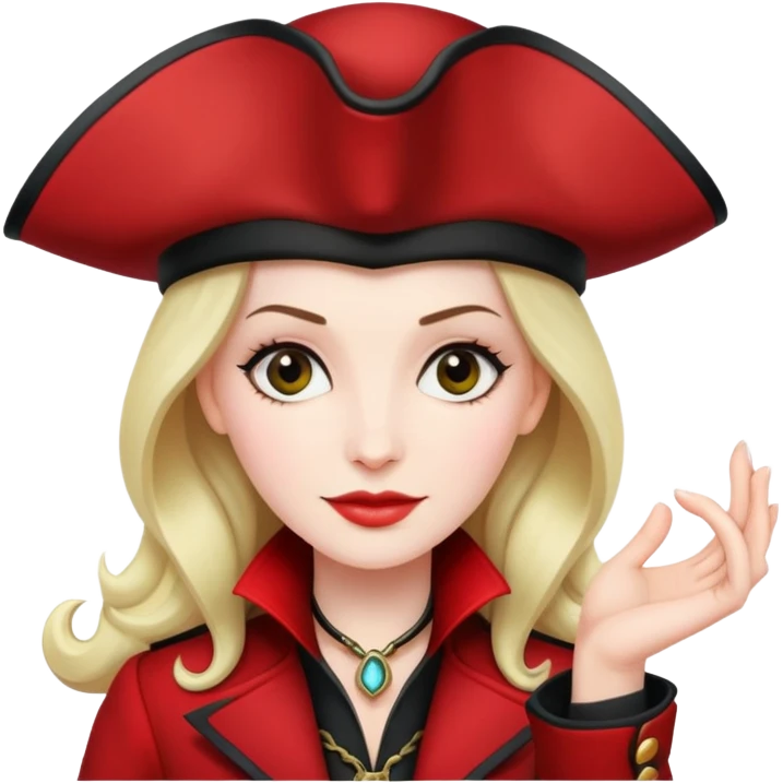 Woman Captain Hook emoji