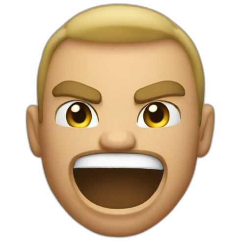 Punching emoji