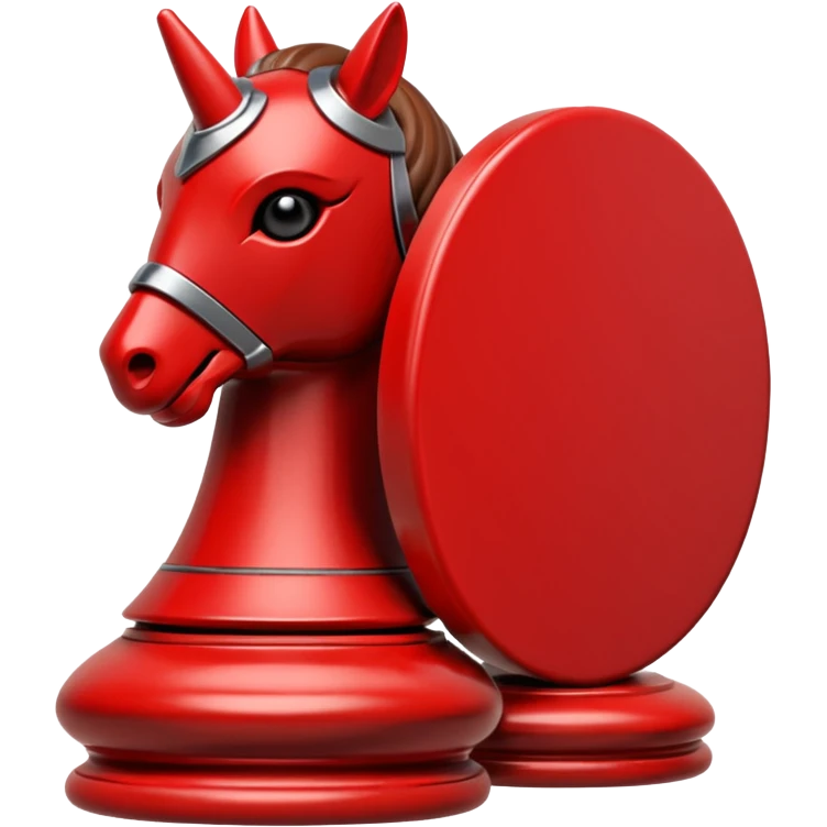 Xiangqi chess piece, knight piece emoji