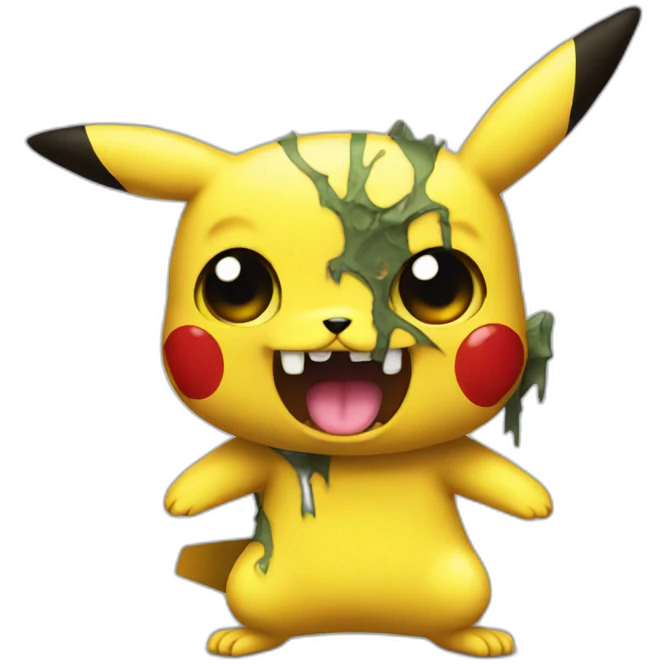 zombie pikachu emoji